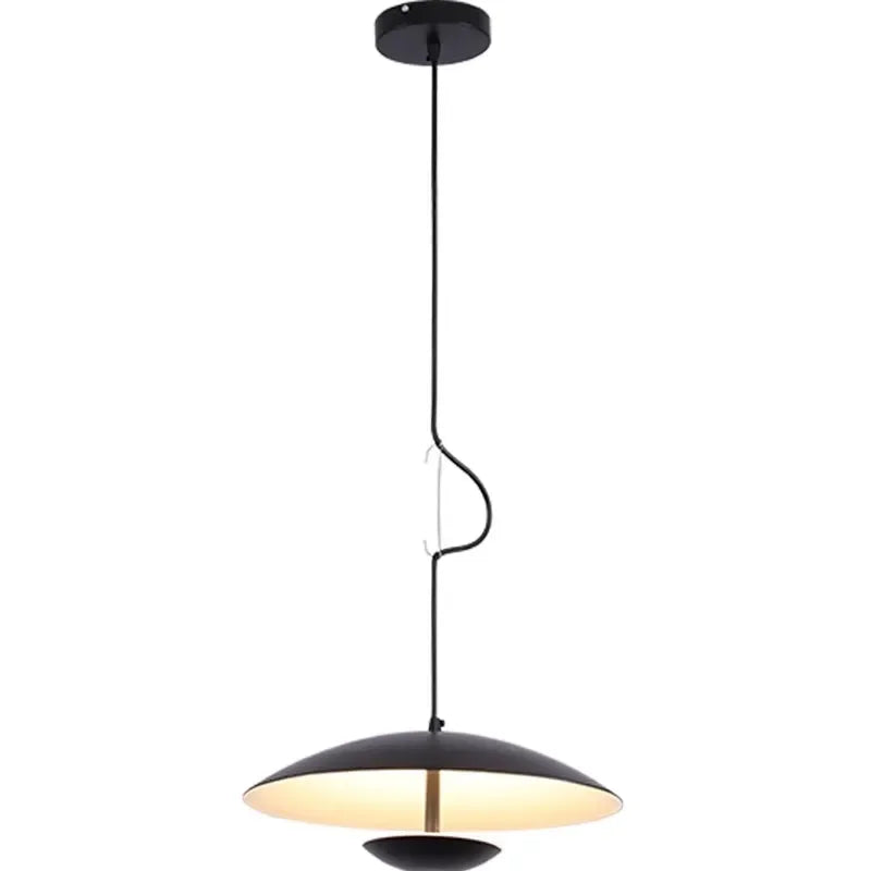 Wood Grain Black Pendant Lights for Dining Kitchen Table Room Decor