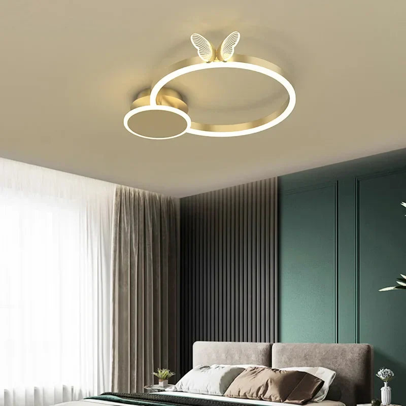 Butterflies Ceiling Light: Modern Luxury Home Lighting Fixture