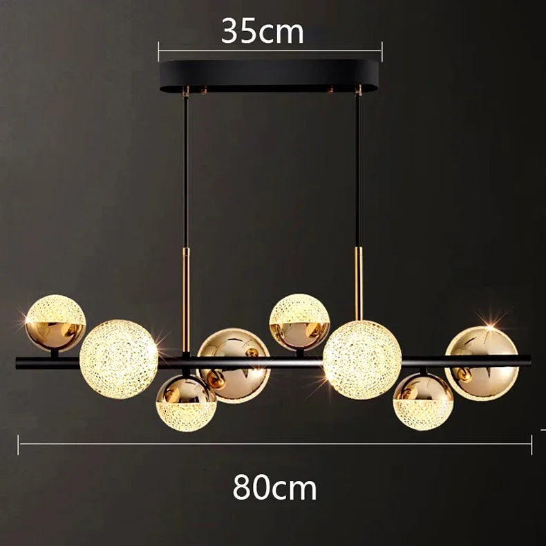 Modern Chandelier Pendant Light for Dining Room Ceiling, Indoor Lighting Fixture