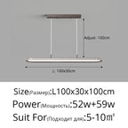 Nordic Pendant Light Black White Track Fixture for Kitchen Dining Room by Afralia™.