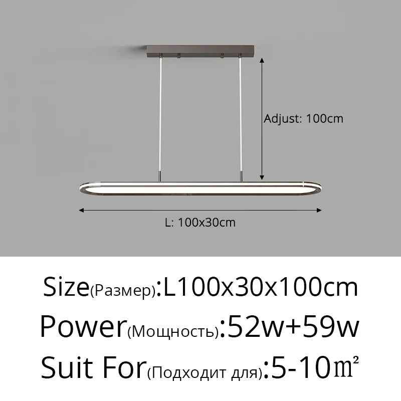 Nordic Pendant Light Black White Track Fixture for Kitchen Dining Room by Afralia™.