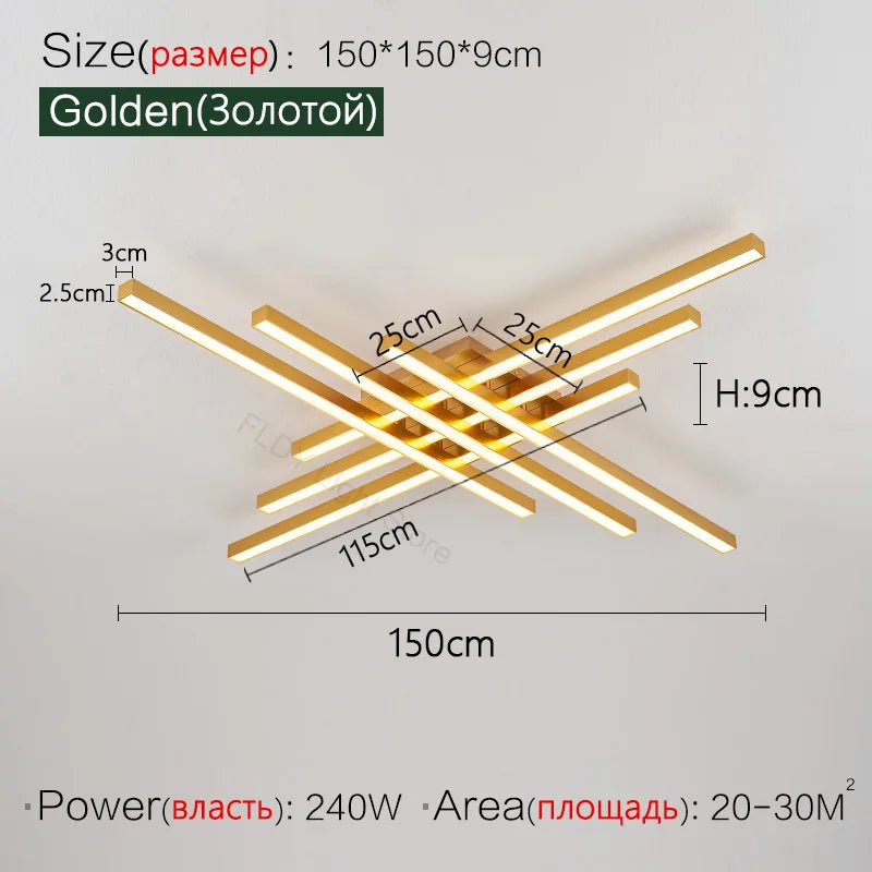 Modern Bedroom Ceiling Lamps Simple Living Room Hall Nordic decor Lighting