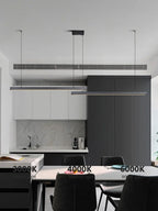 Modern Aluminum Chandelier Strip, Minimalist Nordic Design for Dining Table, Bar