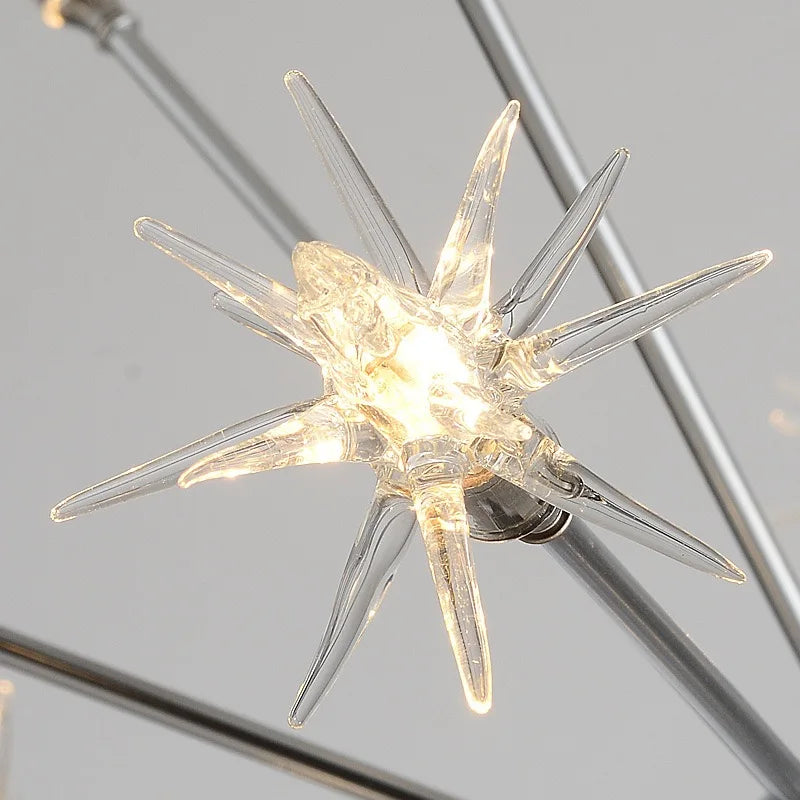 Nordic Sky Star Ceiling Lamps Modern Chandeliers Romantic Bedroom Children's Room Lighting