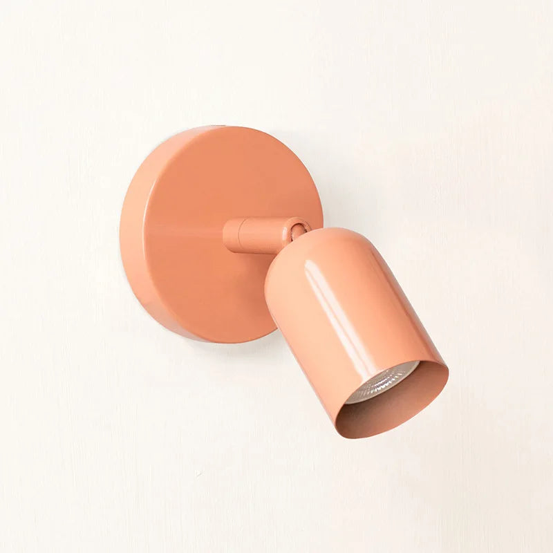 Modern Macaron Colorful Wall Lamp Fixture for Living, Dining, Bedroom & Bedside