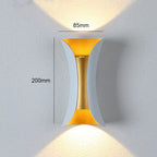 Modern Nordic Aluminum LED Wall Lamp for Living Room Bedroom Bedside Sconce