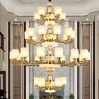 Jade Chandelier for Luxe Living Spaces