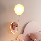 Cartoon Bear Balloon LED Wall Lamp for Children's Room
