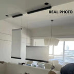 Modern Minimalism Dining Room Fabric Pendant Light