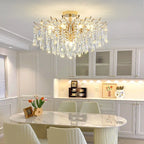 Crystal Chandelier | Luxury Living Room Light | Creative Elegant Lighting