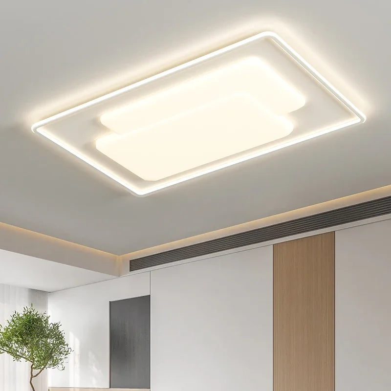 Nordic Minimalism Smart LED Ceiling Light for Modern Home Decor