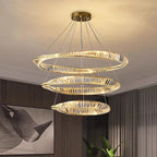 Crystal Chandelier: Luxury Pendant Lamp for Living Room and Bedroom