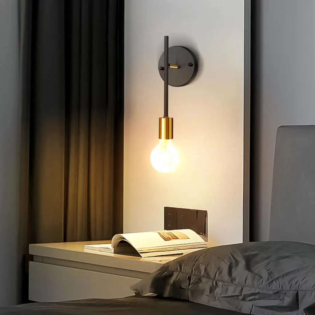 LED Ceiling Chandelier: Modern Industrial Wall Sconce for Bedroom, Living Room, Kitchen