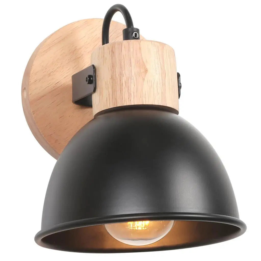 Nordic Macaroon Wooden Wall Light, Modern E27 LED Sconce for Bedroom & Living Room by Afralia™