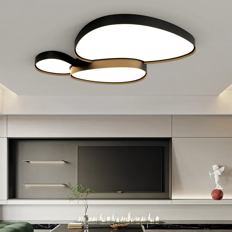 Modern Round LED Ceiling Lamp for Living Room and Bedroom