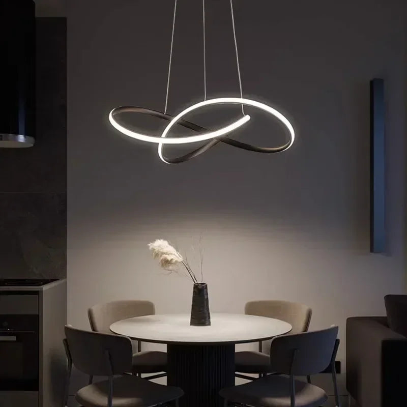 Modern Minimalist Ring LED Pendant Lights for Home Decor Lighting