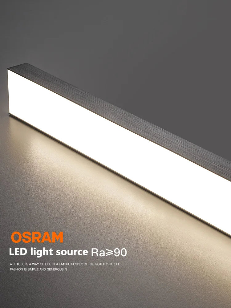 Modern Minimalist Nordic Chandelier Strip Creative Bar Table Lights