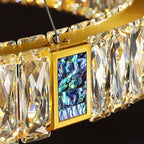 Crystal LED Chandelier for Kitchen Dining Room Duplex Villa Lighting Fixtures