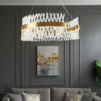 Luxury Crystal LED Pendant Lights by - Elegant Home Lighting Chandelier Fixture
