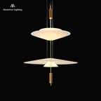 UFO LED Chandelier Pendant Light for Dining Living Room Bar - Modern Saucer Design