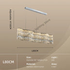 Crystal Chandelier Pendant Light, Elegant Hanging Lamp Fixture