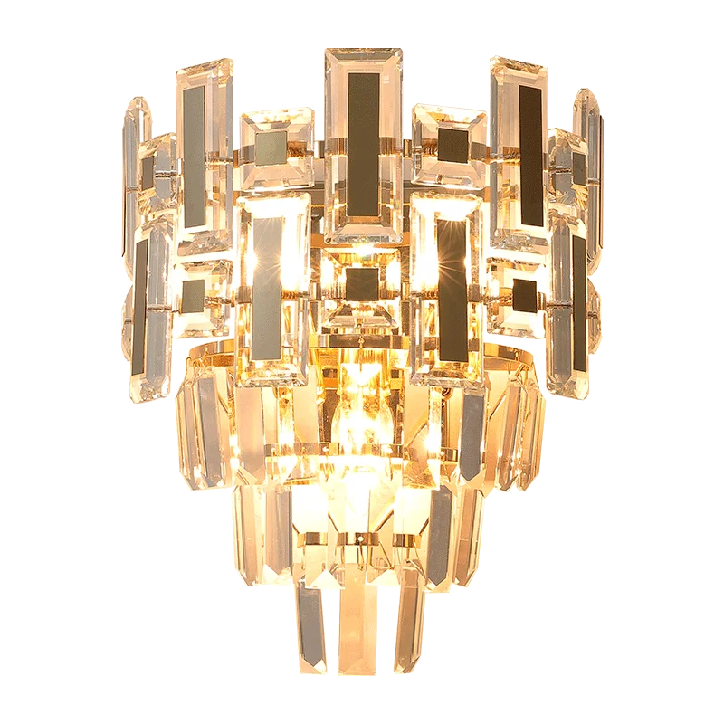 Crystal Wall Lamp: Elegant Living Room & Bedroom Decor