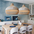 Rattan Chandelier: Handmade Nordic & Retro Lighting for Japanese Restaurant & Tea Room