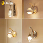 Crystal LED Wall Sconce for Elegant Home Décor