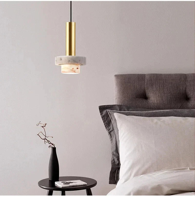 Modern Marble Pendant Light for Living Room & Restaurant Decor