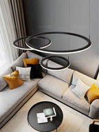 Modern Luxury Ring Chandelier for Living Room, Bedroom, and Restaurant