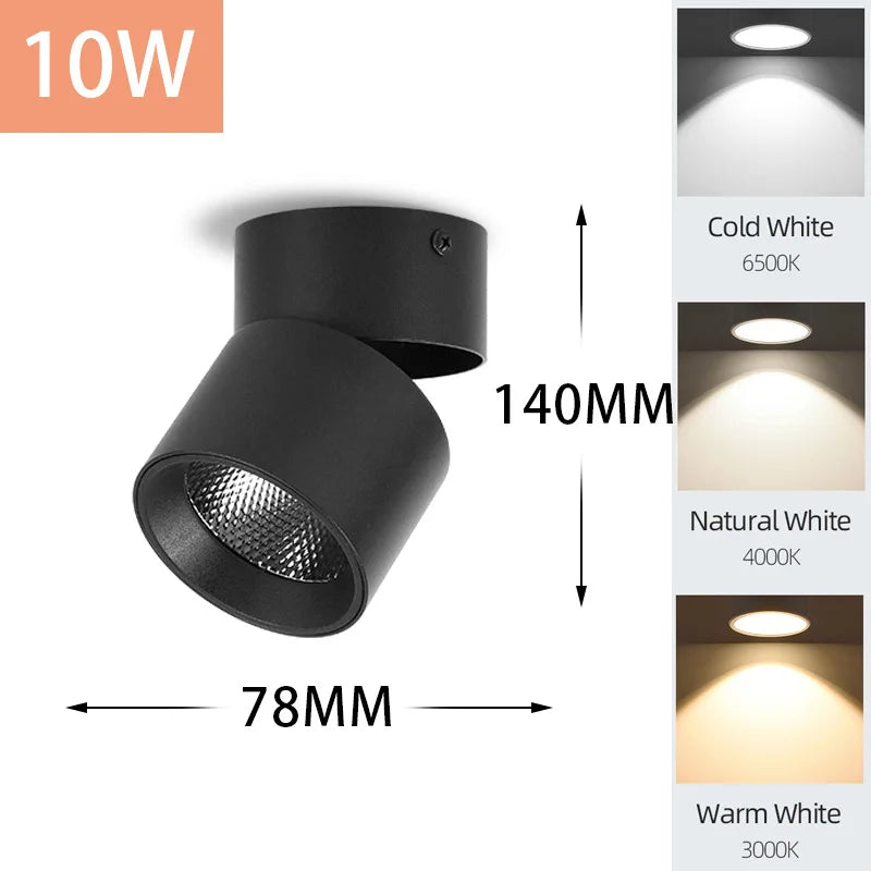 LED Downlight Ceiling Spotlights 5/10/15/25W for Indoor Kitchen Lighting