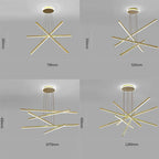 Luminous Ceiling Plate Chandelier: Modern Aluminum LED Light for Living Room Dining Table