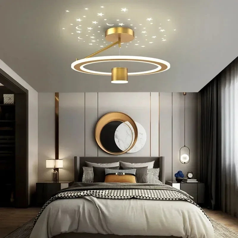 Luxury LED Ceiling Chandelier Dimmable Fixture for Living Room, Bedroom, Dining Décor
