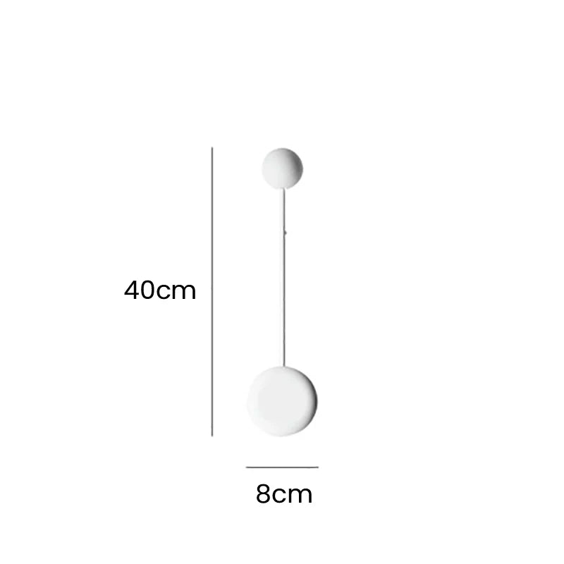 Minimalist Nordic LED Wall Sconce for Home Indoor Decor