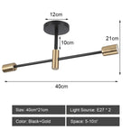 Iron Wrought Chandelier LED Ceiling Light Fixture Modern Vintage Decor Lighting