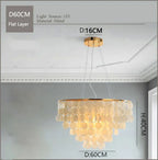 Nordic Shell Wind Chime Chandelier LED Pendant Light