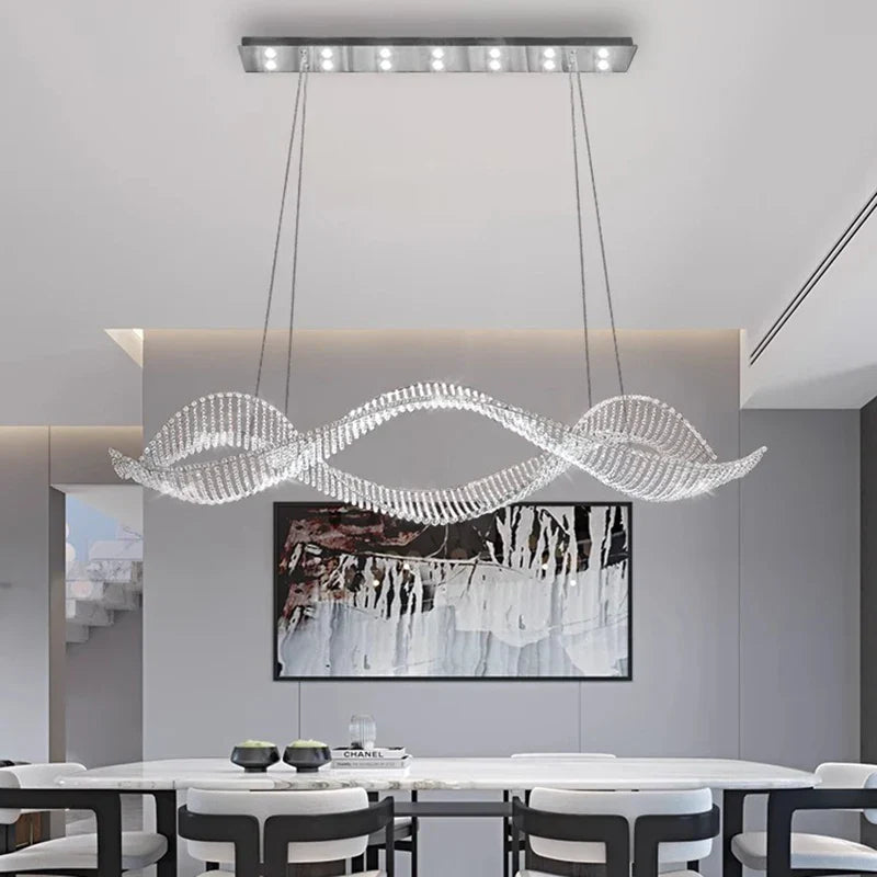 Modern LED Pendant Chandeliers for Living and Dining Room Lighting