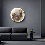 Moon LED Wall Lamps: Modern Indoor Lighting for Bedroom, Living Room, Hall Decoration.