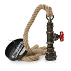 Iron Pipe Pendant Lamp Retro Loft Hanging Light