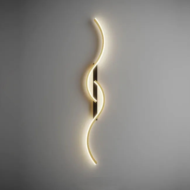 LED Line Wall Lamp for Living Room, Bedroom, Indoor Lighting