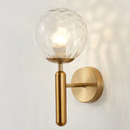 Modern Gold Glass Ball Wall Lamp Sconce for Dining Bathroom Bedroom Lighting