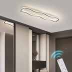 Modern LED Ceiling Light for Living Room, Bedroom, Foyer: Nordic Minimalist Design