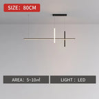 Dimmable LED Pendant Lights: Modern Minimalist Chandelier for Kitchen, Office, Dining Room