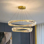 Crystal Stainless Steel Ceiling Pendant Light for Luxurious Living