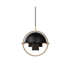 Modern Rotating Art Chandelier, Luxury Gold-Colored Silver Black White for Dining & Bar