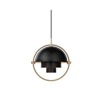 Modern Rotating Art Chandelier, Luxury Gold-Colored Silver Black White for Dining & Bar