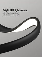 Minimalist Modern LED Chandelier for Living Room - Creative Nordic Hall Lamps