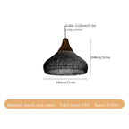 Rattan LED Ceiling Chandelier for Kitchen Island, Shop & Home Decor