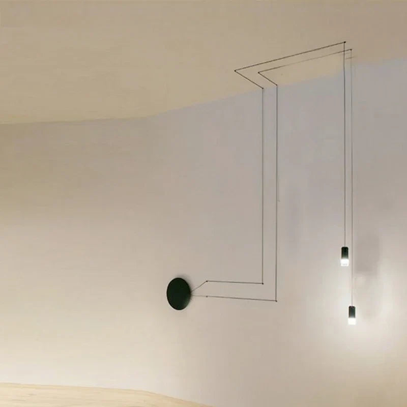 LED Black Vintage Wall Lamp for Modern Living Room and Kitchen