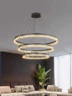 Simple Modern LED Chandelier - Luxury Nordic Design for Living Room, Bedroom, and Restaurant